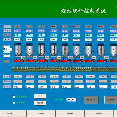 酒泉燒結(jié)配料系統(tǒng)